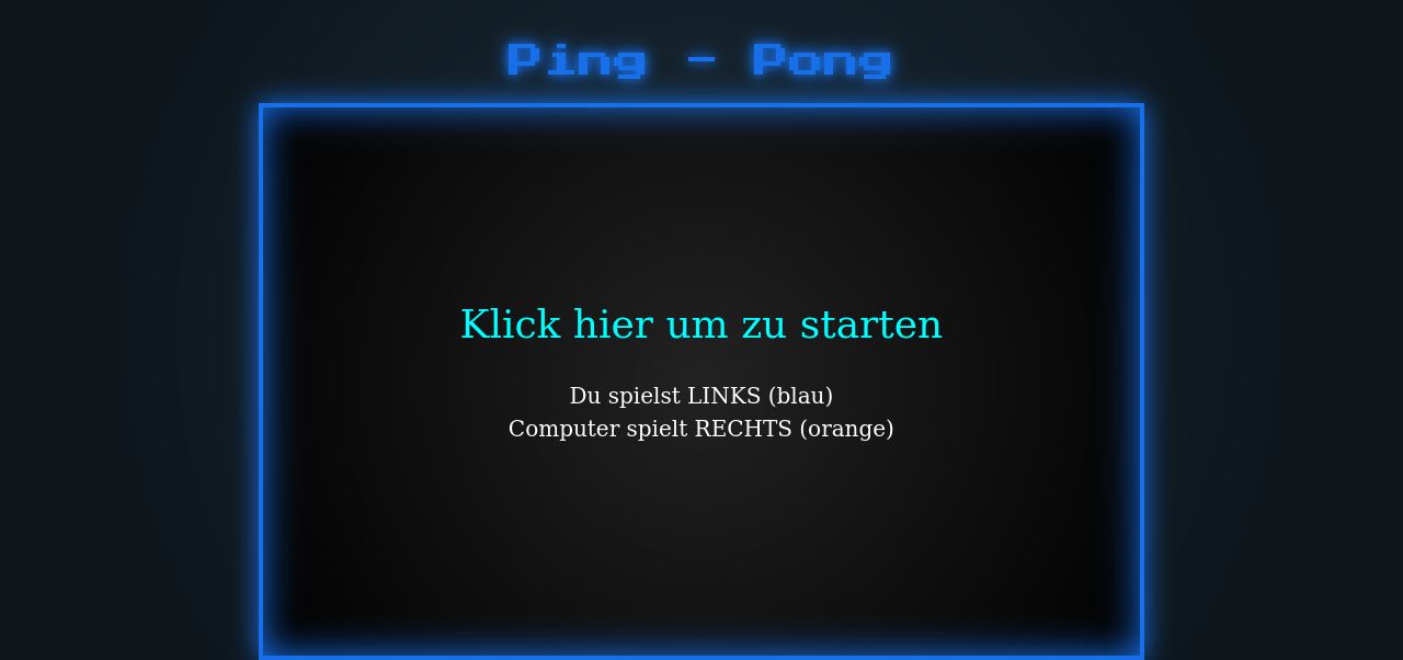 Screenshot von Ping Pong