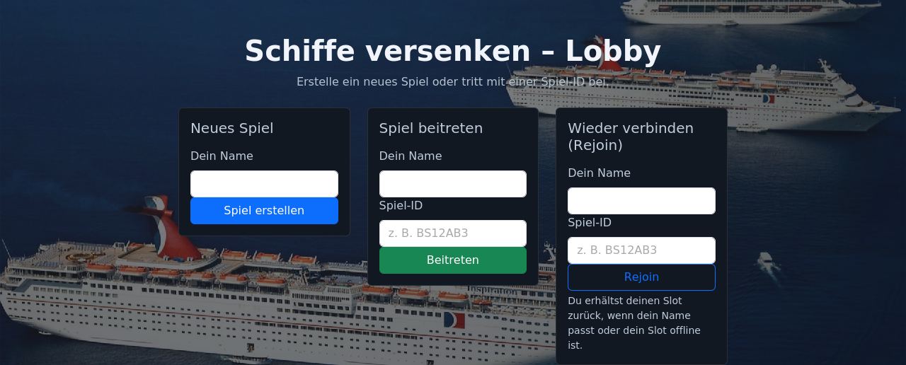 Screenshot von schiffe